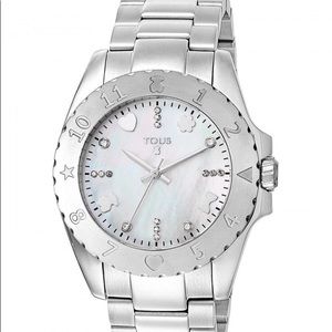 Tous Steel Motif Watch with Diamonds 💎